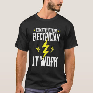 Camiseta Elemento De Construção Da Construção