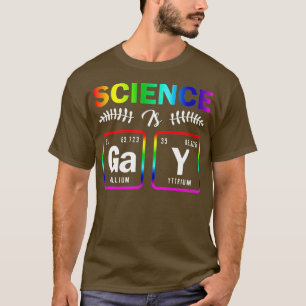 Camiseta Elemento de Orgulho gay de Ciência Lgbt