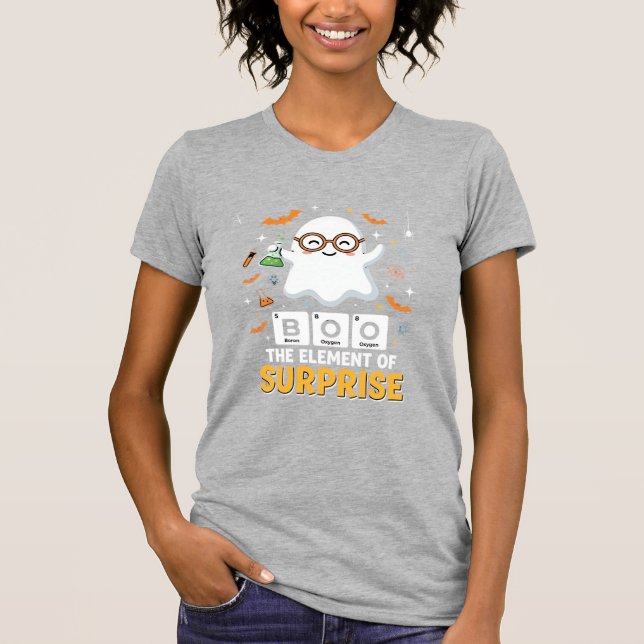 Camiseta Elemento de Surpresa de Fantasma no Design de Hall (Frente)