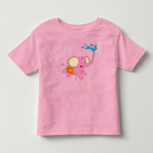 Camiseta Elemento Design de Elefante para Bebê
