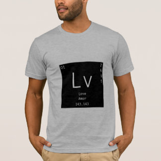 Camiseta Elemento do amor