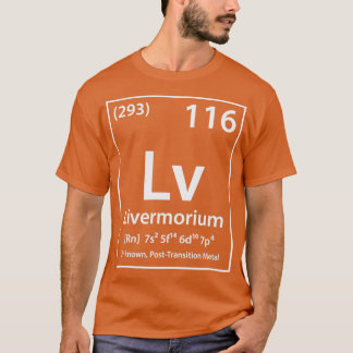 Camiseta Elemento do Livermorium