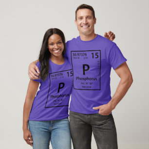 Camiseta Elemento Fósforo (preto)