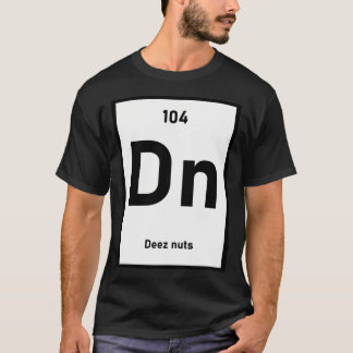 Camiseta Elemento químico Dn.