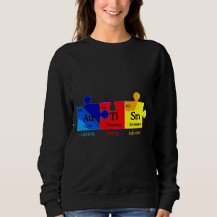 Camiseta Elemento químico Quebra-cabeça de consciência do a