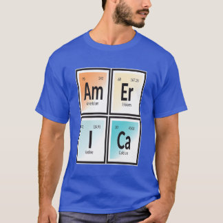 Camiseta Elementos da garota americana