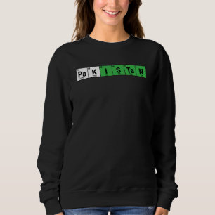 Camiseta Elementos da Tabela Periódica do Paquistão Química