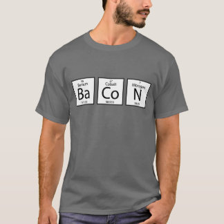 Camiseta Elementos de bacon