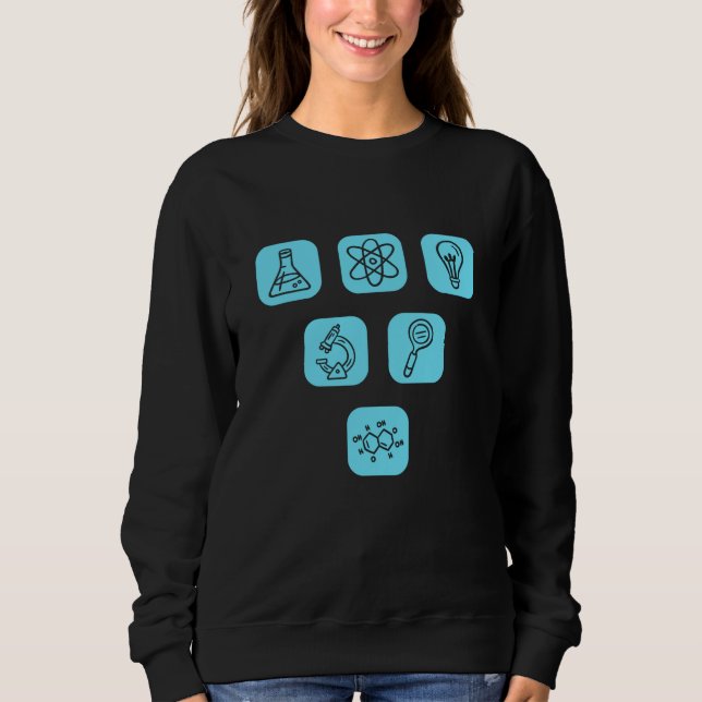 Camiseta Elementos de Ciência Itens (Frente)