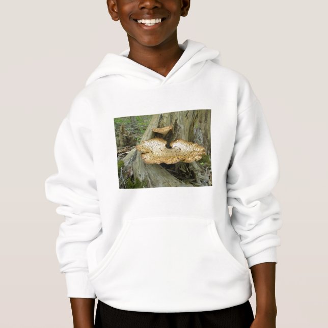 Camiseta Elementos de Coordenação de Fungos de Prateleira c (Frente)