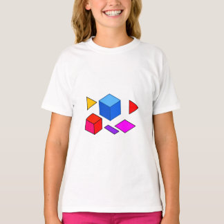 Camiseta Elementos Geométricos Abstratos para Minimalista