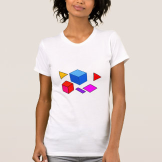 Camiseta Elementos Geométricos Abstratos para Minimalista