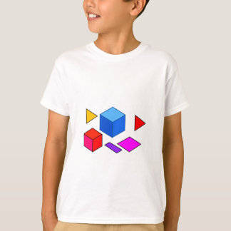 Camiseta Elementos Geométricos Abstratos para Minimalista