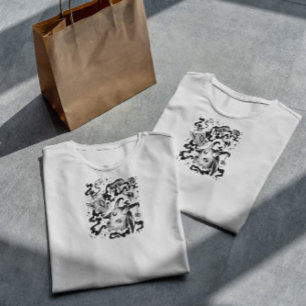 Camiseta Elementos Mágicos Escuros