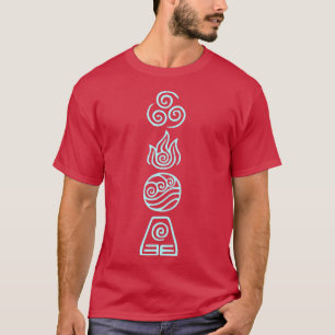 Camiseta Elementos para Avatar