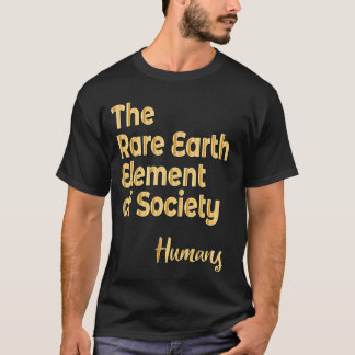 CAMISETA ELEMENTOS RAROS DA TERRA METAIS RAROS DA TERRA