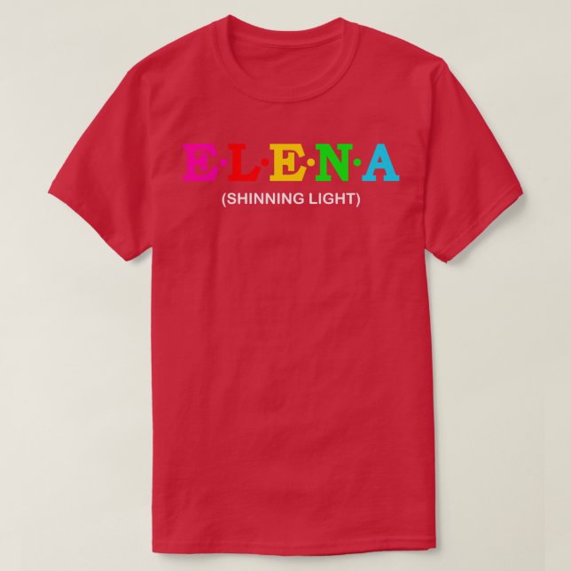 Camiseta Elena Light (Frente do Design)