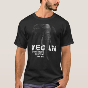 Camiseta Elephan Vegan Gym Men Vegan Workout Vegan A