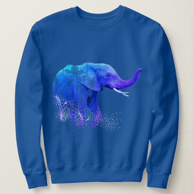 Camiseta Elephant Animal Art (Frente do Design)