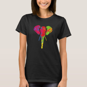 Camiseta Elephant Autismo Colorir Consciência Selvagem Afri