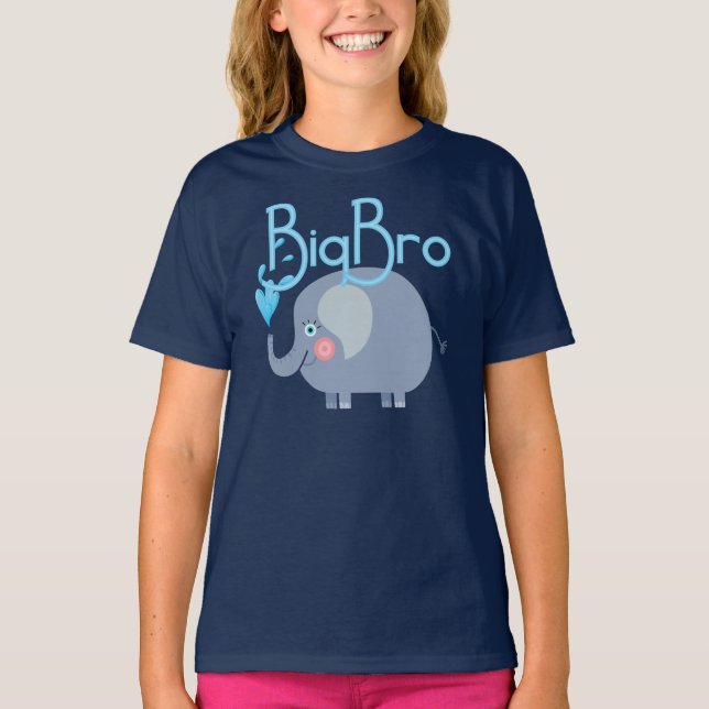 Camiseta Elephant Big Bro (Frente)