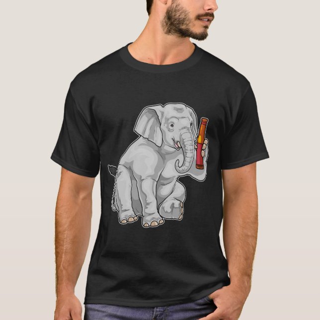 Camiseta Elephant Bottle Beer (Frente)