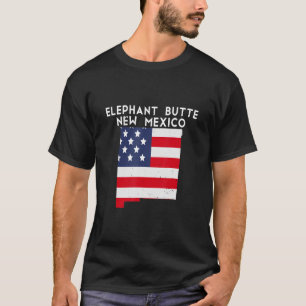 Camiseta ELEPHANT BUTTE EUA State America Viagem Novo Méxic
