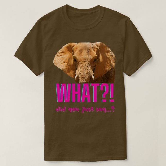 Camiseta Elephant Ears  (Frente do Design)