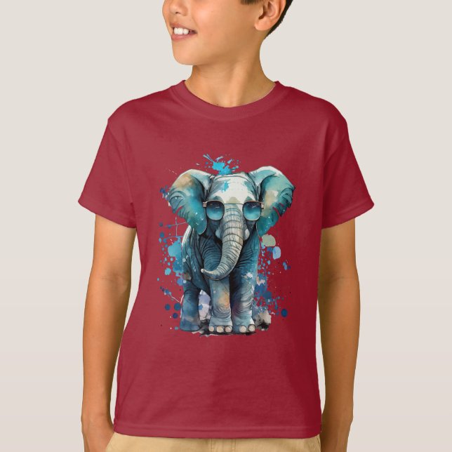 Camiseta Elephant Elegance (Frente)