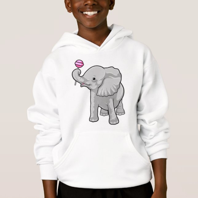 Camiseta Elephant Lollipop (Frente)