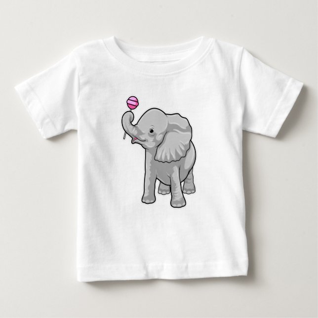 Camiseta Elephant Lollipop (Frente)