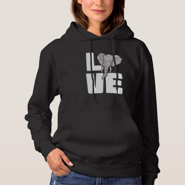 Camiseta Elephant Love Cute Elephant Graphic Save Animal (Frente)