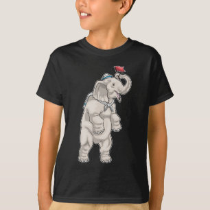 Camiseta Elephant Sailor Hat