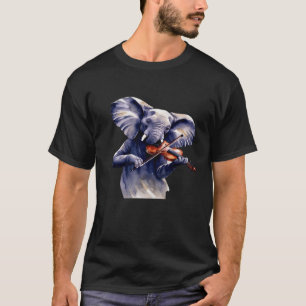 Camiseta Elephant Tocando Violão