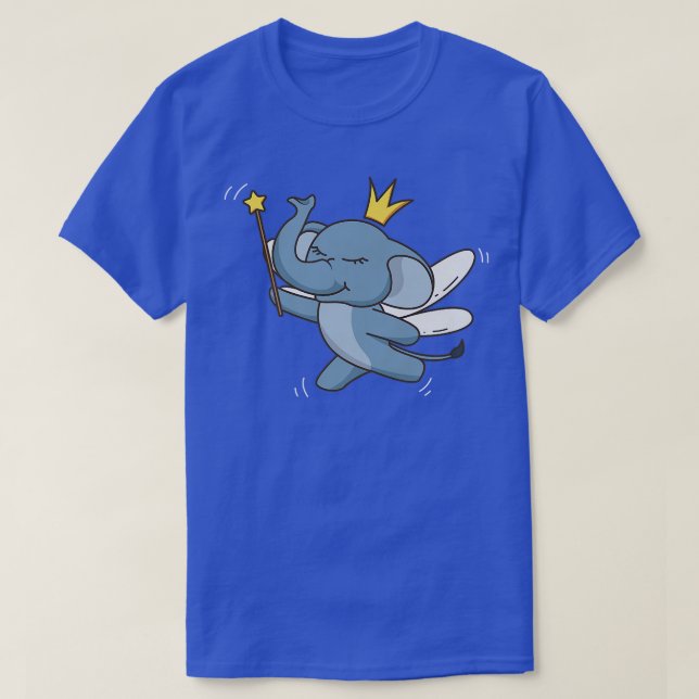 Camiseta Elephant Wildlife Mystical Animal Elephant F (Frente do Design)