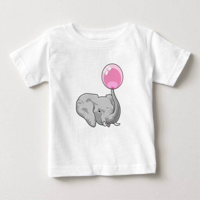 Camiseta Elephant with Balloon (Frente)