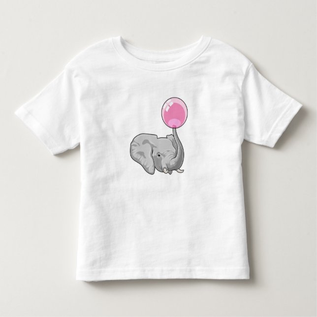 Camiseta Elephant with Balloon (Frente)