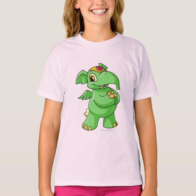 Camiseta Elephante Green (Frente)