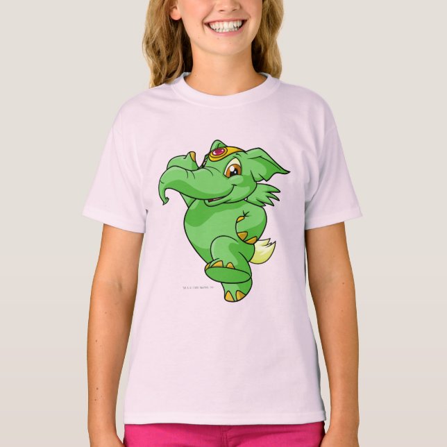 Camiseta Elephante Green (Frente)