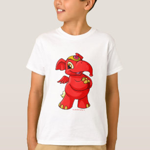 Camiseta Elephante vermelho alegre