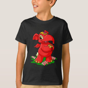 Camiseta Elephante vermelho alegre em Shenkuu