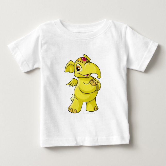 Camiseta Elephante Yellow (Frente)