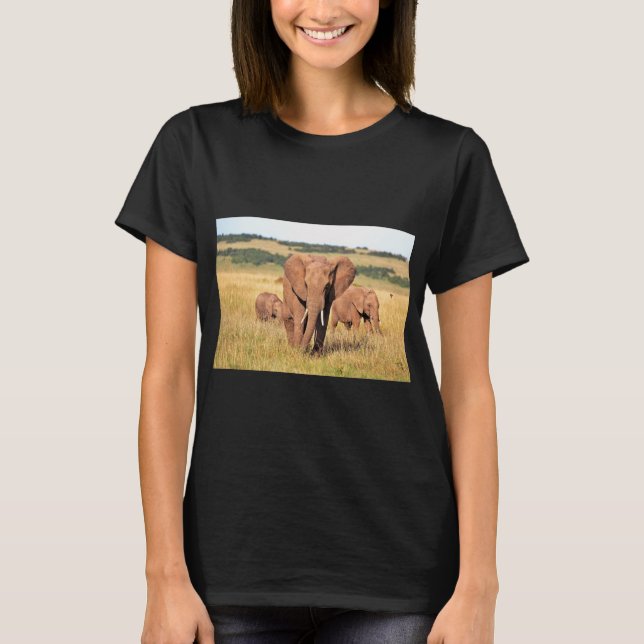 Camiseta elephants cute  (Frente)