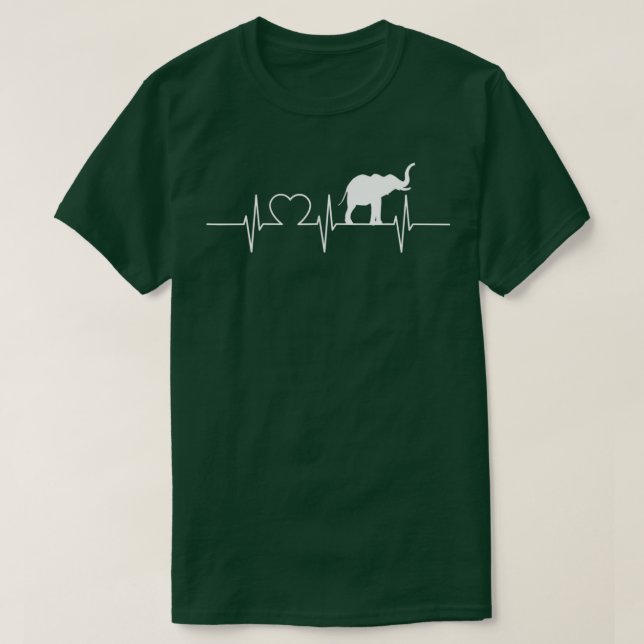 Camiseta Elephants Nature Wildlife Animal Protection (Frente do Design)