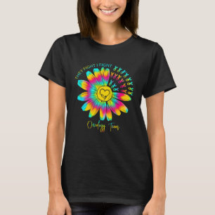 Camiseta Eles Combatem Que Eu Luto Com A Oncologia Da Equip