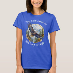 Camiseta Eles Devem Montar Asas Como Águias