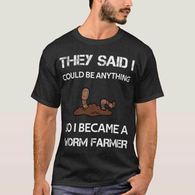 CAMISETA ELES DISSE QUE EU PODERIA SER QUALQUER COISA ENTÃO (Frente)