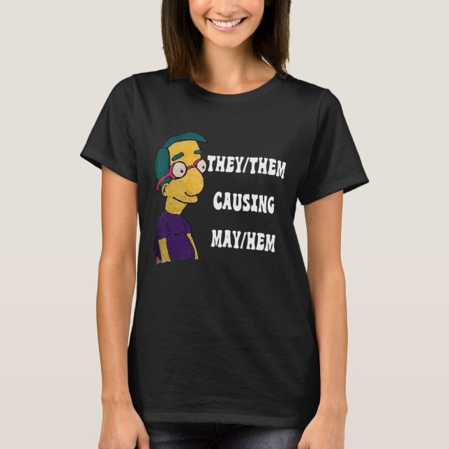 Camiseta Eles Estão Causando MayHem (Frente)
