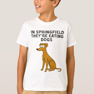 Camiseta Eles Estão Comendo Cães Trump Kamala Harris Debate