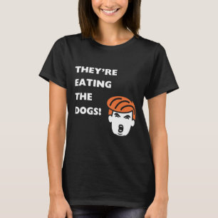 Camiseta Eles estão comendo o galo dos cães